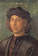 Albrecht Durer Portrait of a young man oil on canvas